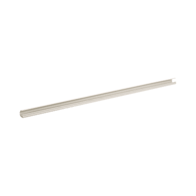 Canaleta LD5 de PVC rígido, con cinta adhesiva para instalación sin herramientas, 26 x 15 x 1828.8 mm, Color Blanco Mate imagen 4