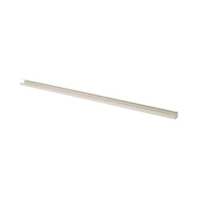 Canaleta LD5 de PVC rígido, con cinta adhesiva para instalación sin herramientas, 26 x 15 x 1828.8 mm, Color Blanco Mate imagen 3
