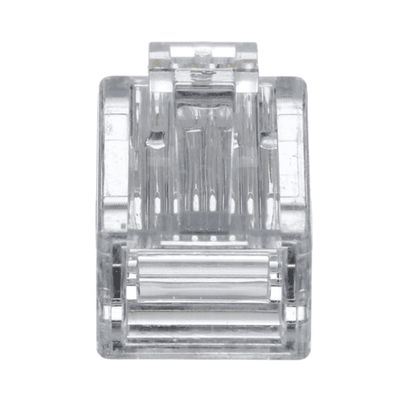 Plug RJ45 Cat5e, Para Cable UTP de Calibres 24-26 AWG, Chapado en Oro de 50 Micras, Paquete de 100 Piezas imagen 4