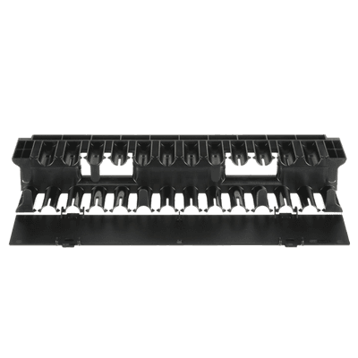 Organizador de Cables Horizontal NetManager, Sencillo (Solo Frontal), Para Rack de 19in, 2UR imagen 3