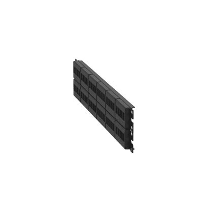 Panel de Parcheo Modular Keystone (Sin Conectores), de 48 Puertos, Identificación con Etiqueta Adhesiva, 2UR imagen 3