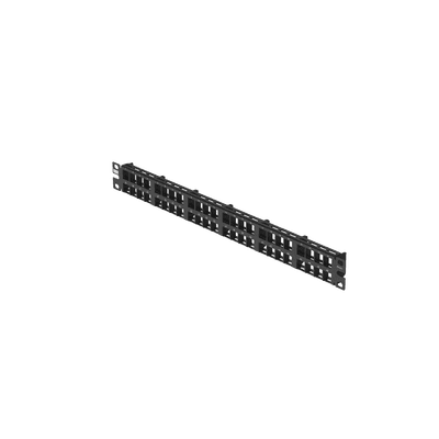 Panel de Parcheo Modular de Alta Densidad, Keystone (Sin Conectores), Identificación con Etiqueta Adhesiva, de 48 Puertos en 1 UR imagen 3