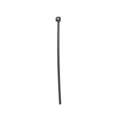 Cincho de Nylon 6.6 de Bloqueo, 203 mm largo x 2.5mm ancho, Color Negro, Exterior Resistente a Rayos UV, Paquete de 100pz imagen 3
