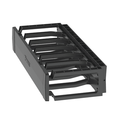 Organizador de Cables Horizontal PatchRunner™, Sencillo (Solo Frontal), Para Rack de 19in, 2UR imagen 4