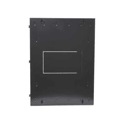 Gabinete PanZone de Montaje en Pared, de 19in, Puerta con Ventana de Seguridad, 18 UR, 635mm de Profundidad, Color Negro imagen 4
