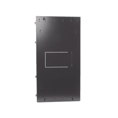 Gabinete PanZone de Montaje en Pared, de 19in, Puerta con Ventana de Seguridad, 26 UR, 635mm de Profundidad, Color Negro imagen 3