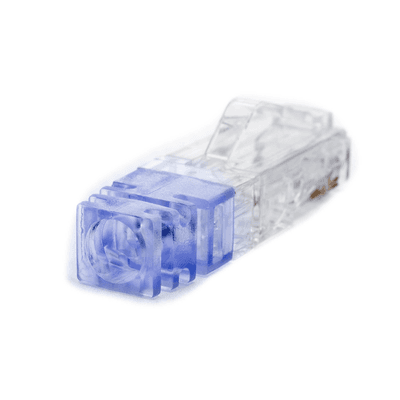 Plug RJ45 Cat6 de 5 Piezas, Para Cable UTP de Calibre 23-24 AWG, Chapado en Oro de 50 Micras, Paquete de 100 Piezas imagen 6