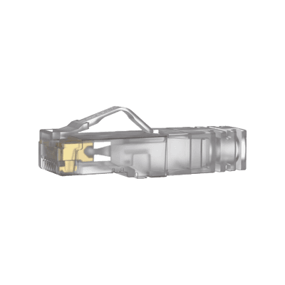 Plug RJ45 Cat6A, Para Cable UTP de Calibre 23-24 AWG, Chapado en Oro de 50 Micras, Paquete de 100 Piezas imagen 3