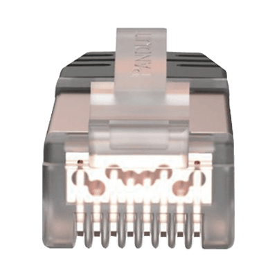 Plug RJ45 Cat6 Blindado, Para Cable Calibre 24-26 AWG, Chapado en Oro de 50 micras, Paquete de 100 Piezas imagen 4