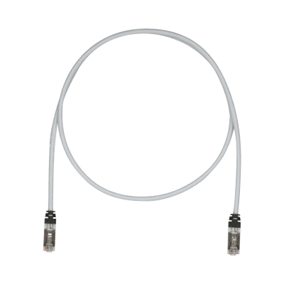 Patch Cord Cat6A, Blindado S/FTP, CM/LS0H, 0.91 Metros (3 Pies), Color Gris