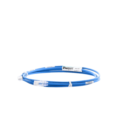 Cable de Parcheo UTP Cat6A, CM/LSZH, Diámetro Reducido (28AWG), Color Azul, 2.13 Metros (7 Pies) imagen 4
