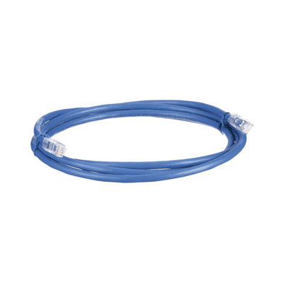 Cable de Parcheo UTP, Cat6A, 24 AWG, CM, Color Azul, 0.91 Metros (3 Pies) imagen 2