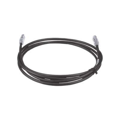 Cable de Parcheo UTP, Cat6A, 24 AWG, CM, Color Negro, 1.52 Metros (5 Pies) imagen 2
