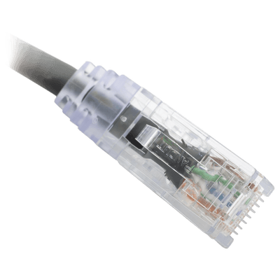 Cable de Parcheo TX6, UTP Cat6, 24 AWG, CM, Color Negro, 0.3 Metros (1 Pie) imagen 4