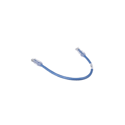 Cable de Parcheo TX6, UTP Cat6, 24 AWG, CM, Color Azul, 0.3 Metros (1 Pie) imagen 2