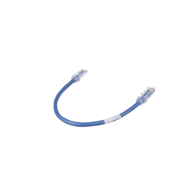 Cable de Parcheo TX6, UTP Cat6, 24 AWG, CM, Color Azul, 0.3 Metros (1 Pie) imagen 3