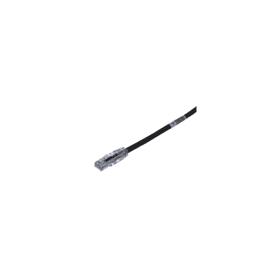 Cable de Parcheo TX6, UTP Cat6, 24 AWG, CM, Color Negro, 15.24 Metros (50 Pies)