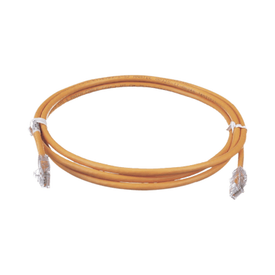 Cable de Parcheo TX6, UTP Cat6, 24 AWG, CM, Color Naranja, 1.52 Metros (5 Pies)