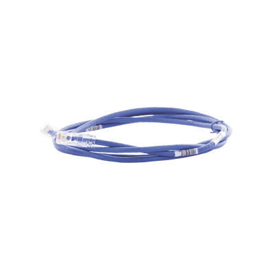 Cable de Parcheo TX6, UTP Cat6, 24 AWG, CM, Color Azul, 2.13 Metros (7 Pies) imagen 2