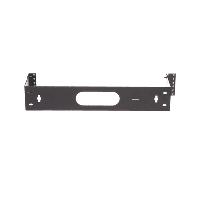 Rack Abierto de Instalación en Pared con Bisagras, Profundidad de 159 mm, 19 in de Ancho, 2 UR, Color Negro imagen 4