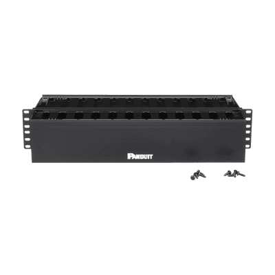 Organizador de Cables Horizontal PatchLink, Doble (Frontal y Posterior), Para Rack de 19in, 2UR imagen 2
