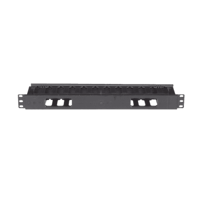 Organizador de Cables Horizontal PatchLink, Sencillo (Solo Frontal), Para Rack de 19in, 1UR imagen 4