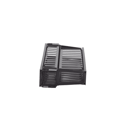 Organizador de Cables Horizontal PatchLink, Doble (Frontal y Posterior), Con Tapa Extendida, Para Rack de 19in, 2UR imagen 4