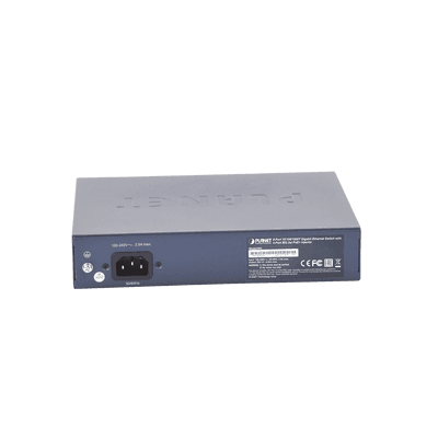 Switch PoE no Administrable, 8 Puertos 10/100/1000 Mbps con 4 Puertos PoE 802.3af/at, Modo Extender Hasta 250 mts imagen 2