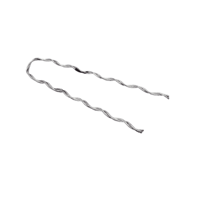 Remate Preformado para Fibra Óptica Mini Figura 8, Span 80 m, para mensajero de acero con diámetro Φ 1.6  mm - 1/16" imagen 2