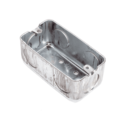 Caja (Chalupa) 4x2" / Profundidad 1-7/8" / 7 Entradas de 3/4" / Troquelada. imagen 2