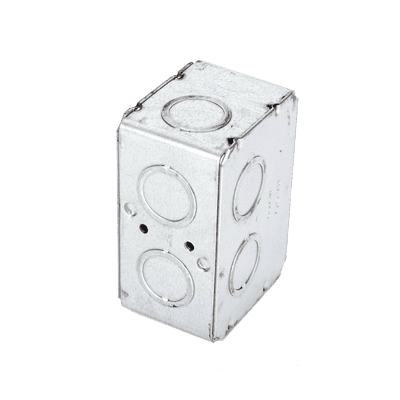Caja (Chalupa) Multigang de 1 Gang/ Profundidad de 2-1/2 Pulgadas (6.35 cm)/ 8 TKO (1/2 y 3/4). imagen 7