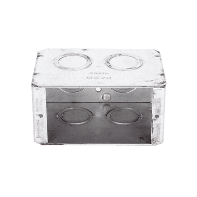 Caja (Chalupa) Multigang de 1 Gang/ Profundidad de 2-1/2 Pulgadas (6.35 cm)/ 8 TKO (1/2 y 3/4). imagen 8