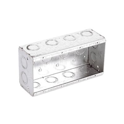 Caja Multigang de 4 Gangs,/ Profundidad de 2-1/2"/ 20 TKO (1/2"- 3/4"). imagen 2