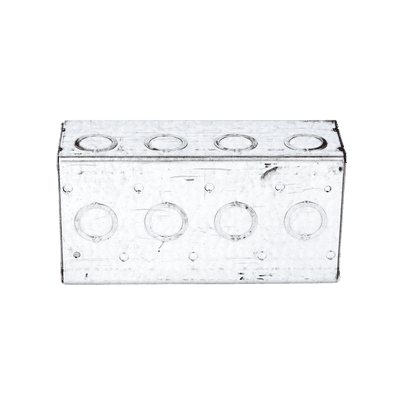 Caja Multigang de 4 Gangs,/ Profundidad de 2-1/2"/ 20 TKO (1/2"- 3/4"). imagen 3