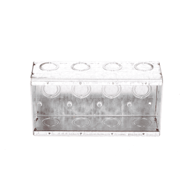 Caja Multigang de 4 Gangs,/ Profundidad de 2-1/2"/ 20 TKO (1/2"- 3/4"). imagen 4
