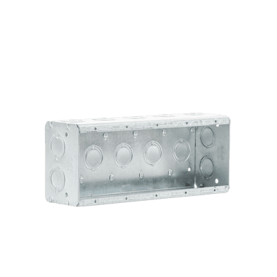 Caja Multigang de 5 Gang / Profundidad 2 1/2" / 19 Entradas 1/2"-3/4". imagen 2