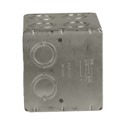 Caja Multigang de 2 Gangs/ Profundidad de 3-1/2/ 16 Entradas de 1/2 - 3/4 imagen 3