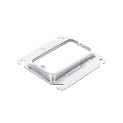 Sobretapa Cuadrada Galvanizada  de 4", realce de 1/2". imagen 4