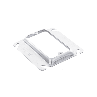Sobretapa Cuadrada Galvanizada  de 4", realce de 1/2". imagen 6