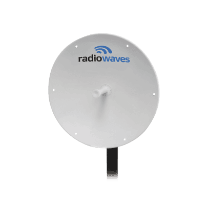 Antena Direccional, Dimensiones (3 ft), Ganancia 33 dBi, 5.25-5.85 GHz, 2 Conectores N-hembra, Incluye montaje.