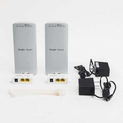 Kit Enlace Inalámbrico Recomendado para Elevadores, hasta 500m o 125 pisos, Preconfigurado, Ajuste Automático, Hasta 300 Mbps, Doble Puerto LAN imagen 4