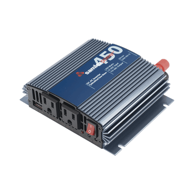Inversor de Corriente Onda Modificada (CD-CA). Potencia Nominal 450 W, Ent:12Vcc, Sal: 115Vca 60 Hz. imagen 2