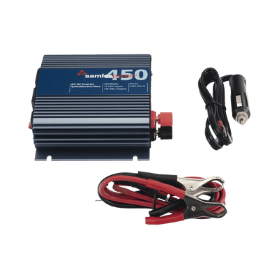 Inversor de Corriente Onda Modificada (CD-CA). Potencia Nominal 450 W, Ent:12Vcc, Sal: 115Vca 60 Hz. imagen 5