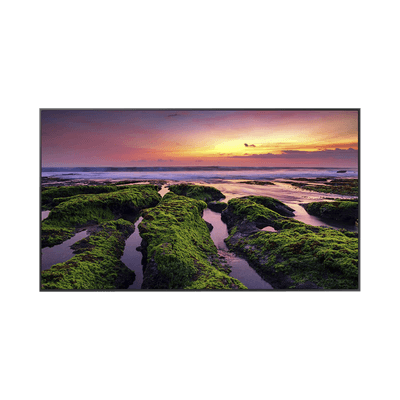 Pantalla Profesional LED de 55" para marketing digital / UHD 4K (3840x2160p) / Entradas de Video HDMI / uso 16/7 / Compatible VESA 200x200 / compatible con plataforma de gestion Samsung VXT