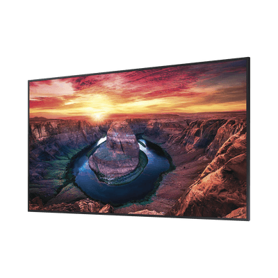 Pantalla Profesional LED de 43" para marketing digital / UHD 4K (3840x2160p) / Entradas de Video HDMI / uso 24/7 / Compatible VESA 200x200 / compatible con plataforma de gestion Samsung VXT