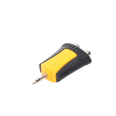 Conector Estéreo | 3.5 mm - 2 x conector Hembra RCA | Adaptador de Carcasa de Plástico imagen 2