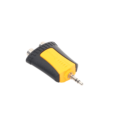 Conector Estéreo | 3.5 mm - 2 x conector Hembra RCA | Adaptador de Carcasa de Plástico imagen 4