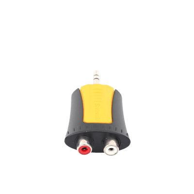 Conector Estéreo | 3.5 mm - 2 x conector Hembra RCA | Adaptador de Carcasa de Plástico imagen 5