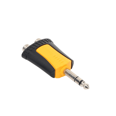 Conector Estéreo |  1/4in - 2 x RCA hembra | Adaptador de Carcasa de Plastico | imagen 5