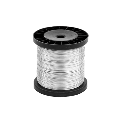 Bobina de 500 Metros (1640 Pies) / Alambre de Aluminio Reforzado / 16 AWG / Para Intemperie / Ideal para Cercas Electrificadas.